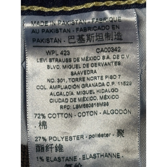 Denizen from Levi's Juniors Size 7 Waist 28 High Rise Super Skinny Jeggings Chic - Picture 11 of 15